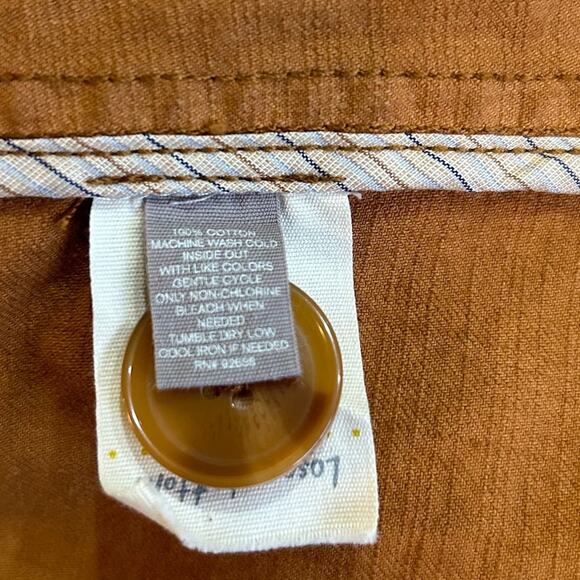 Vintage Y2K Fossil Brown Utility Jacket - Picture 3 of 7